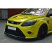 Накладка сплиттер на передний бампер вариант 2 на Ford Focus II RS рестайл